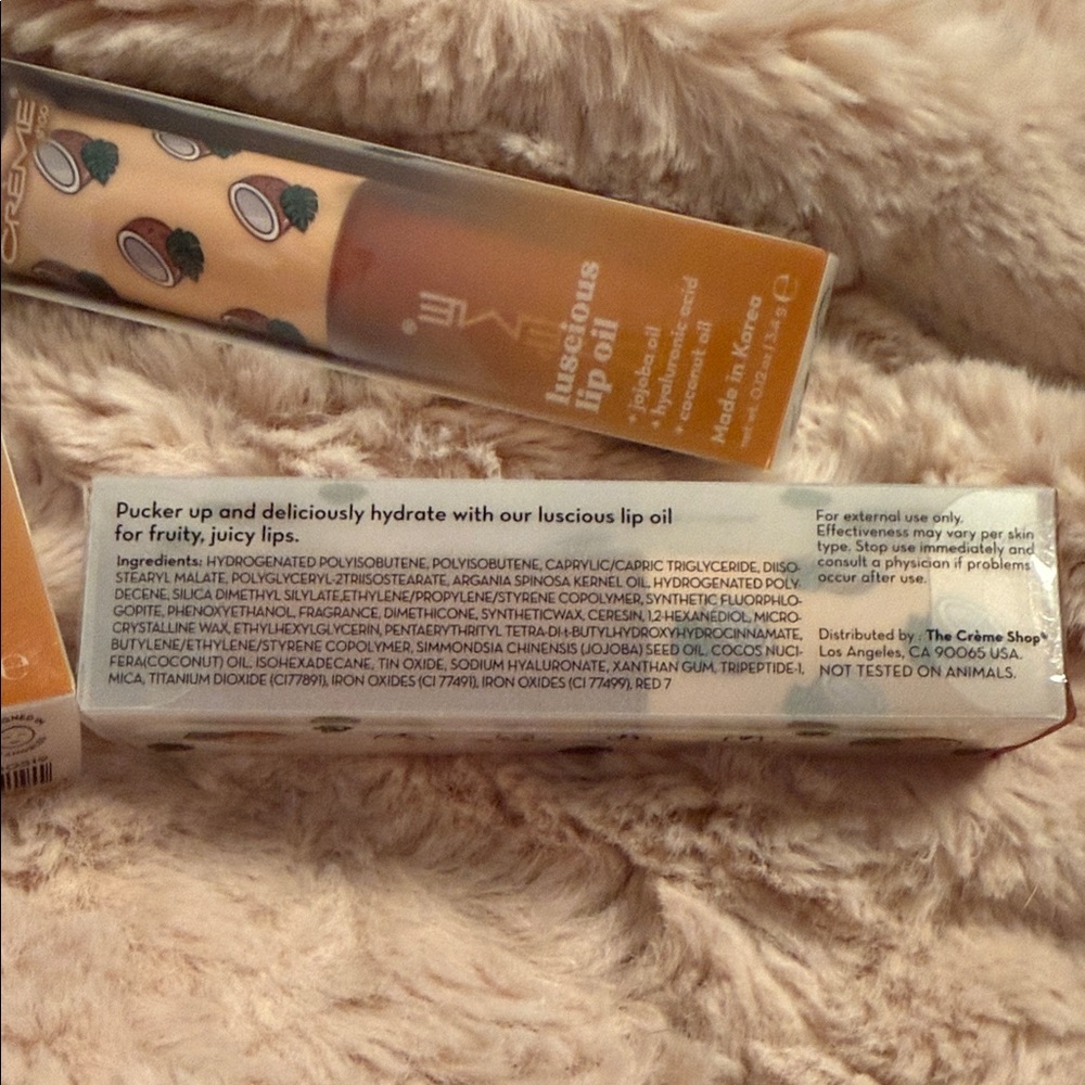 Crème Luscious Lip Oil - coconut jelly price per item - Picture 4 of 5